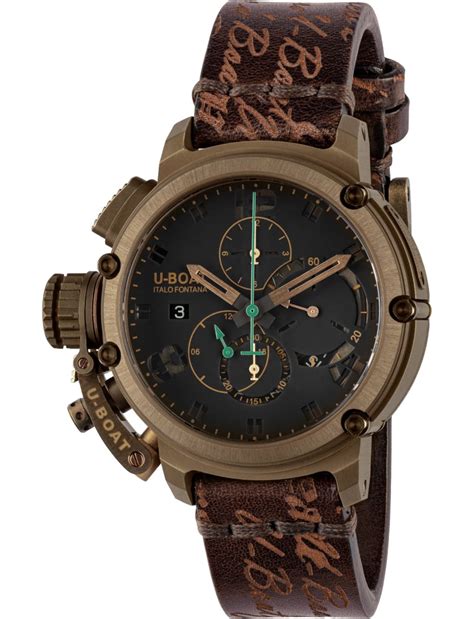 u boat chimera replica watch|CHIMERA 46MM SAPPHIRE GREEN CHRONO BRONZO – U.